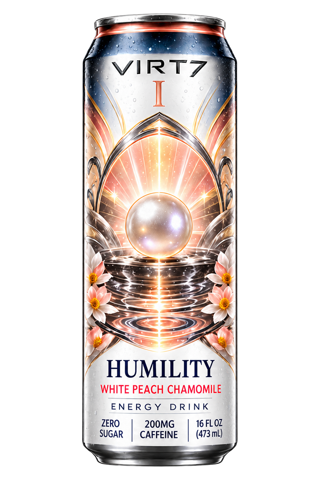 HUMILITY — White Peach Chamomile can